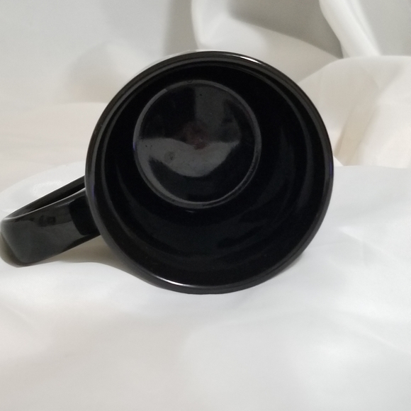 Black and White Q Rabbit Coffee Mug - Picture 5 of 6